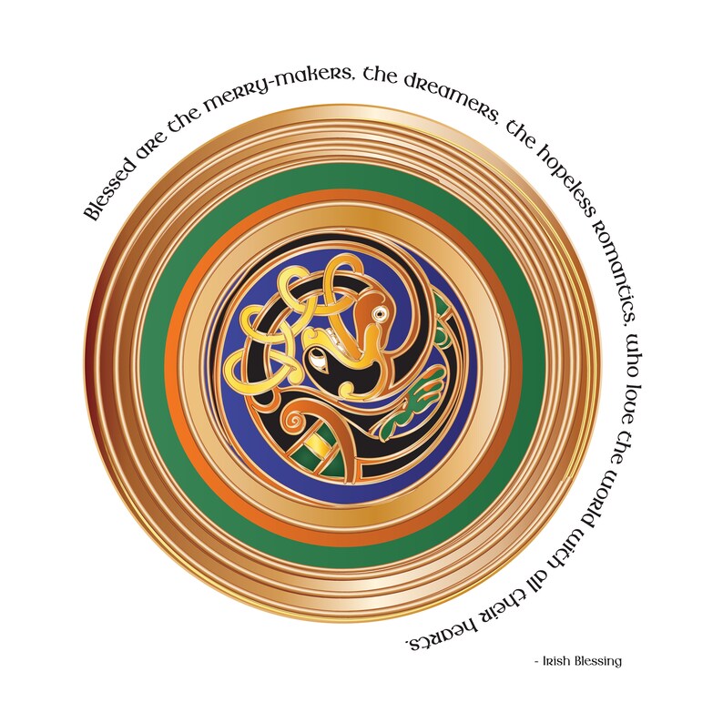 Irish Blessing Anniversary Gift Personalized Spiritual - Etsy