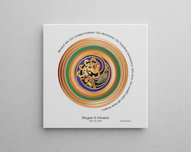 Irish Blessing Anniversary Gift Personalized Spiritual - Etsy