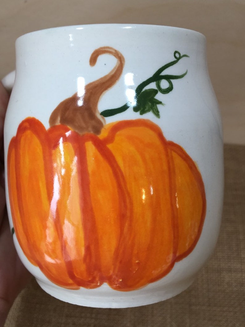 Pumpkin Painting Mug