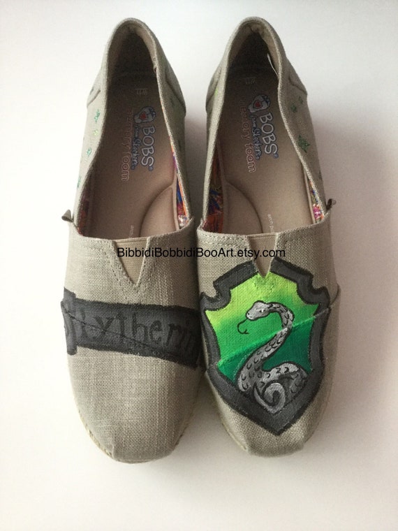 Slytherin Crest House Bobs Shoes