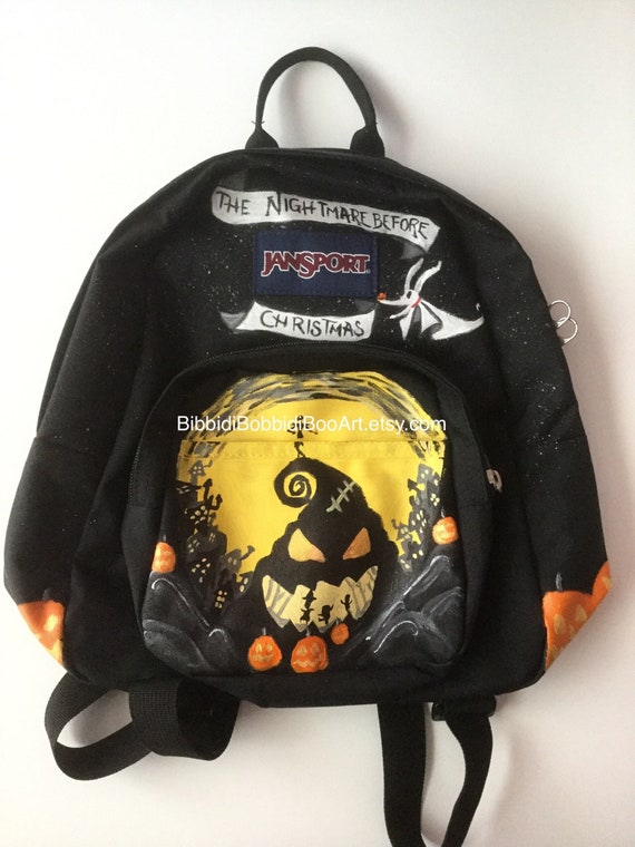 nightmare before christmas bookbag