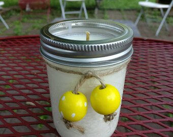 Citronella & a hint of Lemongrass Soy Candle