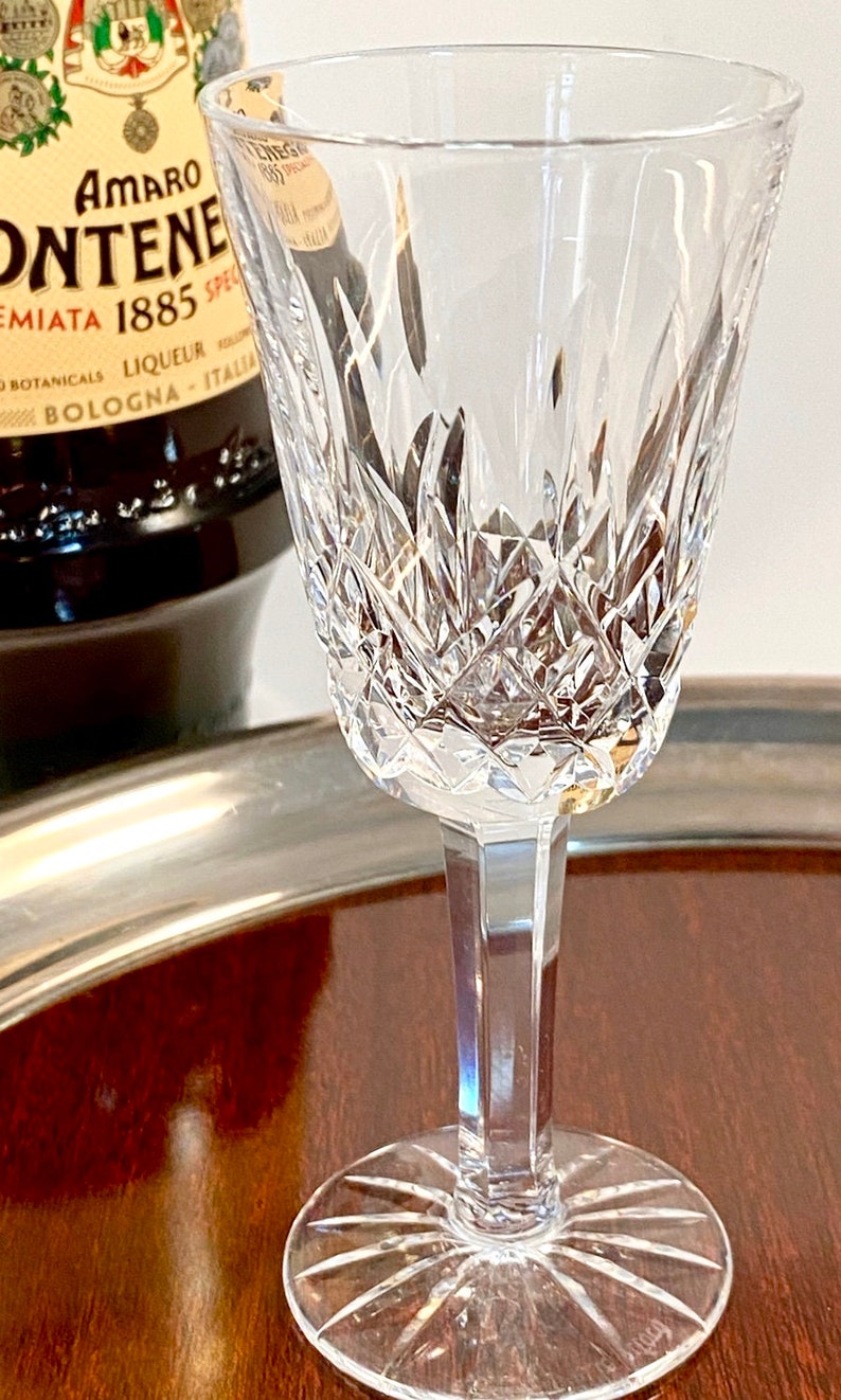 Crystal Cordial Glasses Assorted Crystal Stemware Crystal Etsy