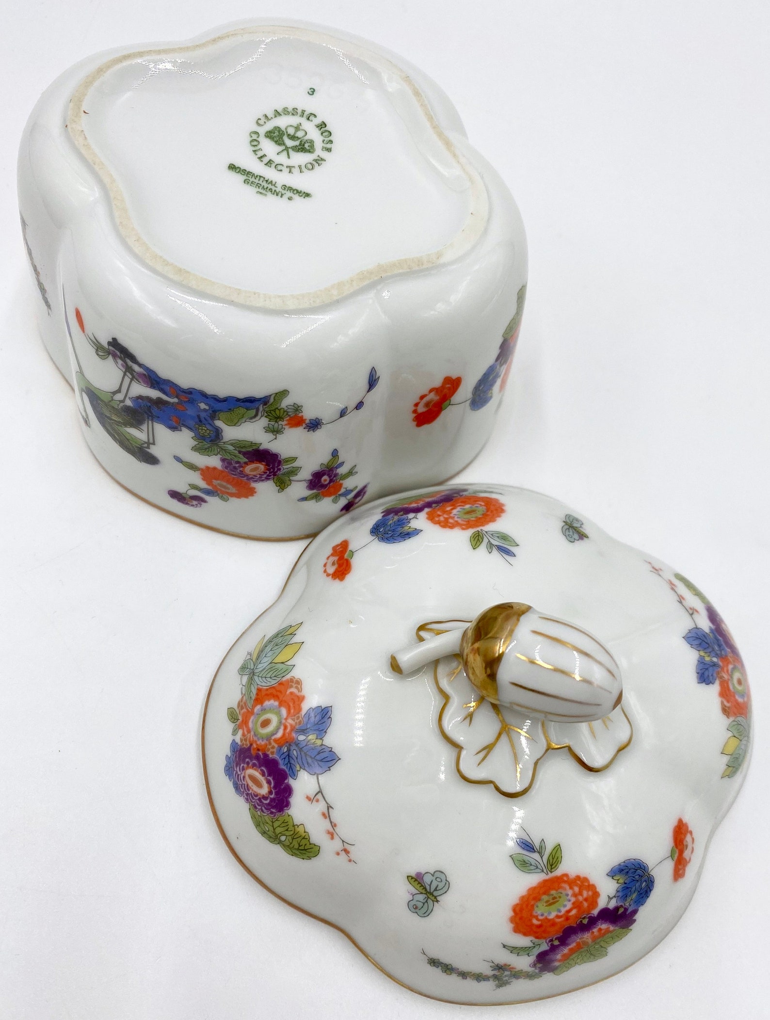 Vintage Rosenthal Classic Rose Collection Covered Dish | German ...