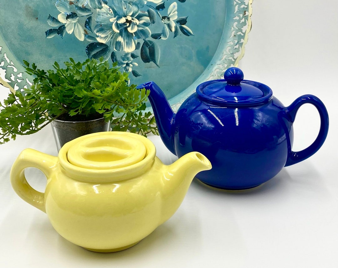 Vintage Rolypoly Tea Pot Individual Tea Pot Restaurant Ware Teapot