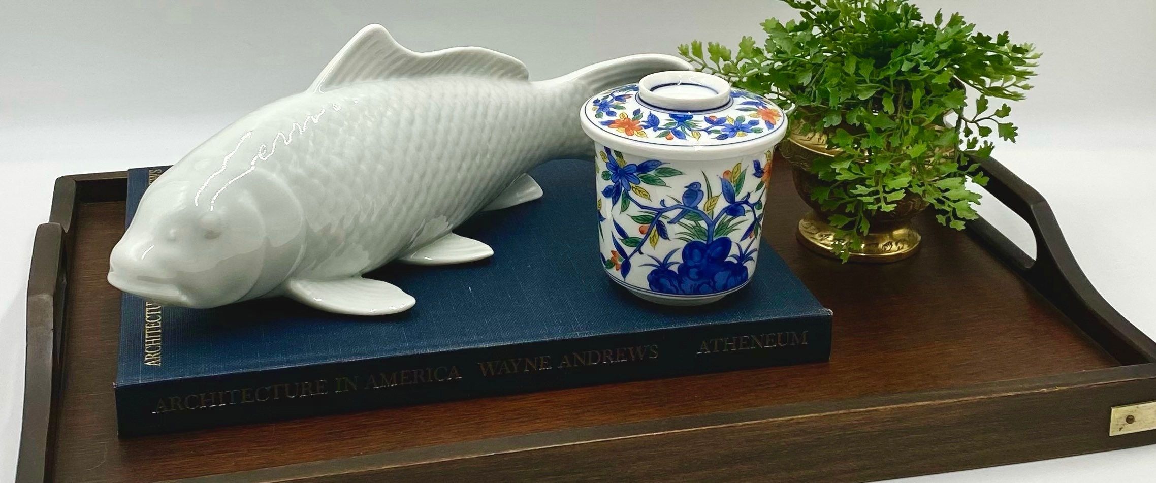 フランスビンテージ壁掛け　セラミックフィッシュ　陶器　魚 フランスビンテージ壁掛け セラミックフィッシュ 陶器 魚 【公式通販】