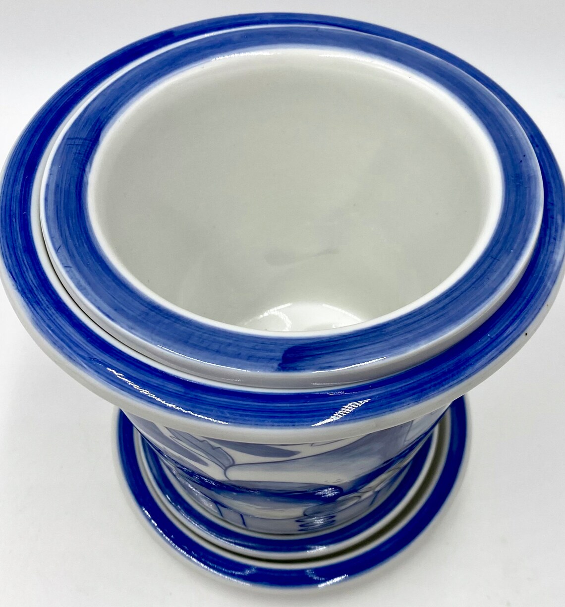 Glazed Ceramic Herb Pots Planters Flower Pots for Windowsill Etsy