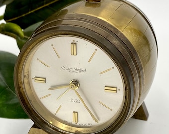 Bucherer - Vintage Swiss Musical Alarm Clock NON FUNCTIONING - Etsy