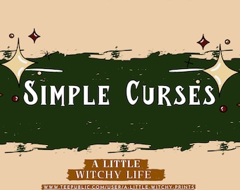 Grimoire of Simple Curses: Dark Magic Spells (PDF Download)