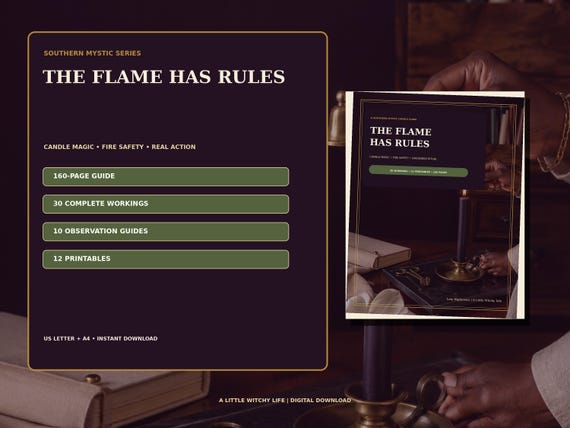 Candle Magic Book PDF: 30 Spells, Safety & Flame Guide