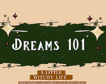 Dream Interpretation Book of Shadows | Wicca Grimoire (PDF Download)
