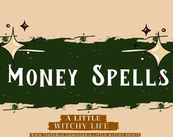 Money Spells Grimoire Pages: Wicca for Beginners (PDF Download)
