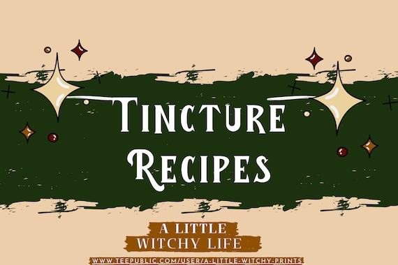 50 Herbal Tincture Recipes: Magic Potions Guide (PDF Download)