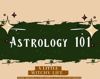 Astrology 101 Guide: Zodiac Signs, Moon Stars (PDF Download)