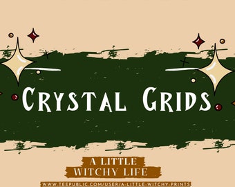 Crystal Grids Guide: Sacred Geometry Book of Shadows (PDF Download)