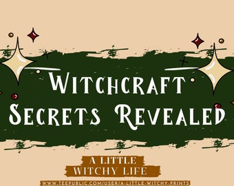 Witchcraft Secrets Revealed: Wicca Spells & Grimoire (PDF Download)
