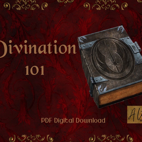 DIVINATION 101: Divination Tools, Tarot, Runes, Palmistry | Numerology | Book of Shadows Grimoire | Wicca for Beginners | Baby Witch | Deity