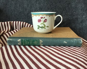 Vintage Jane Eyre Book (1943) & Kent Pottery Rosa Mug Tea Coffee Cup Gift Set, Literature, Classic, England, Valentine’s, Birthday, Special