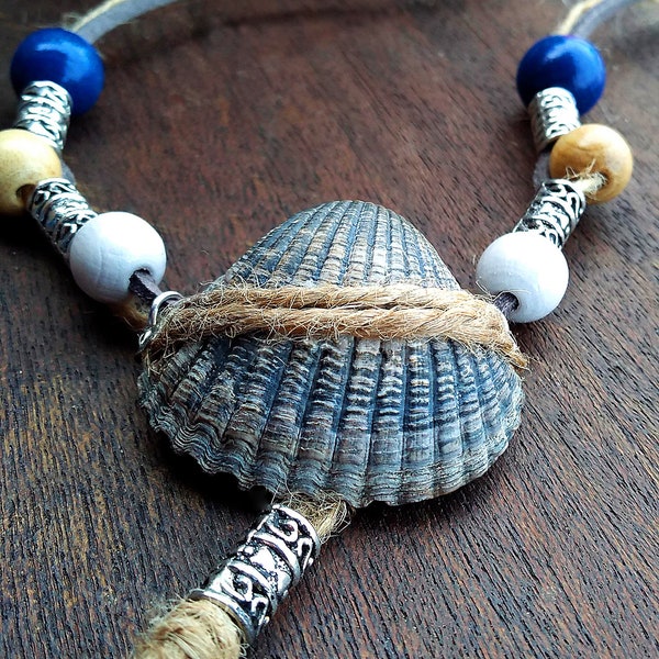 Nature Seashell Necklaces - Unique Jewelry Design- Organic- Vegan jewelry - Eco -Gifts for Her