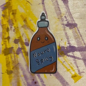 Hot Sauce Neuro Spicy - Aufkleber