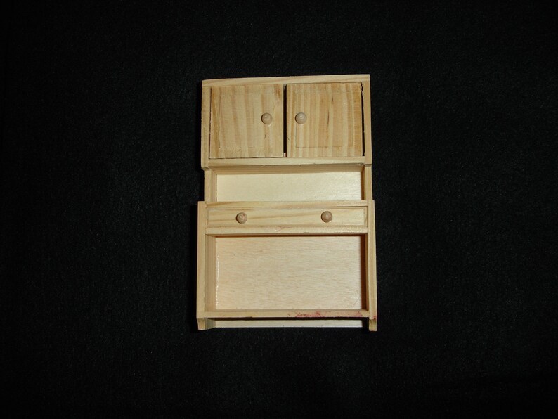 unfinished miniature furniture