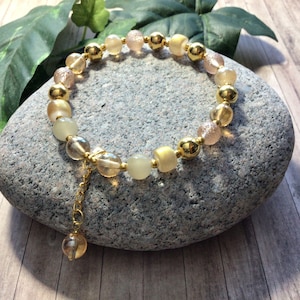 Beaded Elasticated Bracelet