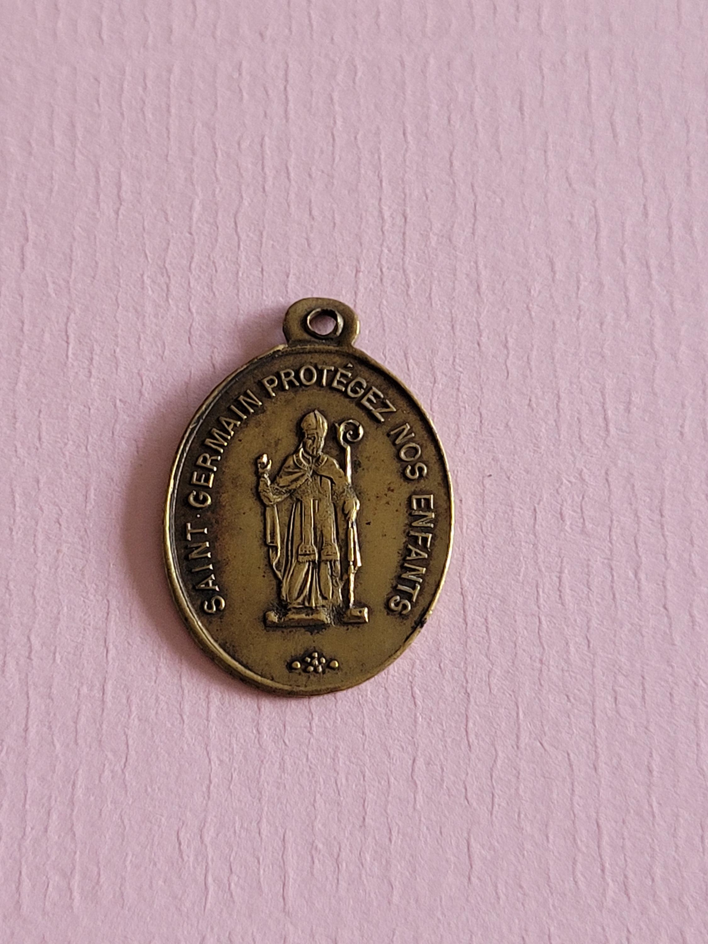 Saint Germaine Medal - Etsy Canada