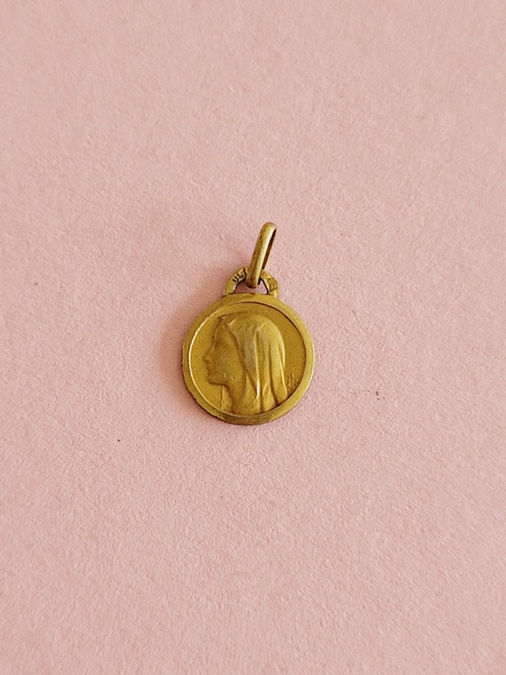 Religious antique gold plated vermeil French cath… - image 3