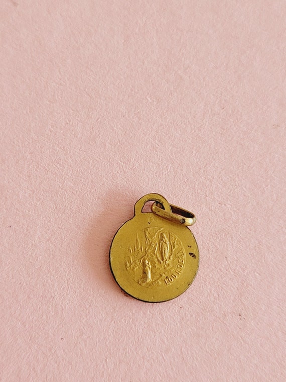 Religious antique gold plated vermeil French cath… - image 5