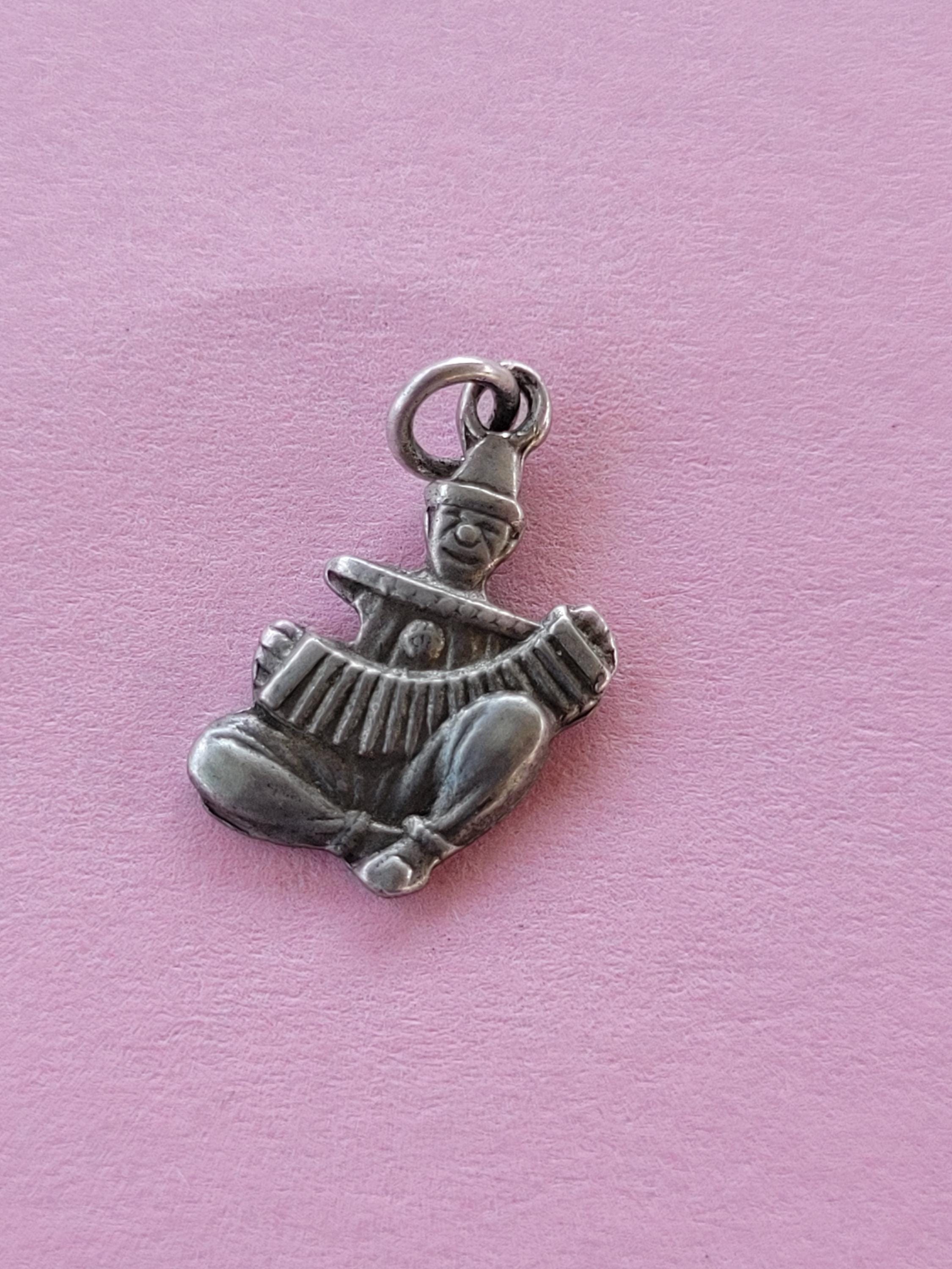 Estampe médaille guerrier 23 mm or x1 - Breloques et pendentifs Haute