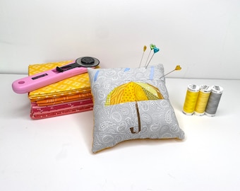 Rainy Day Umbrella Quilt Block Pattern