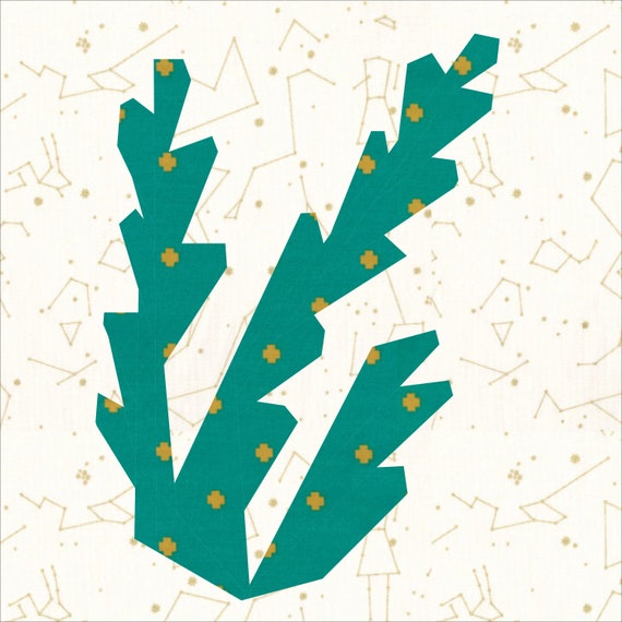 Seaweed Pieced Quilt Pattern Seaweed Pieced Quilt Pattern