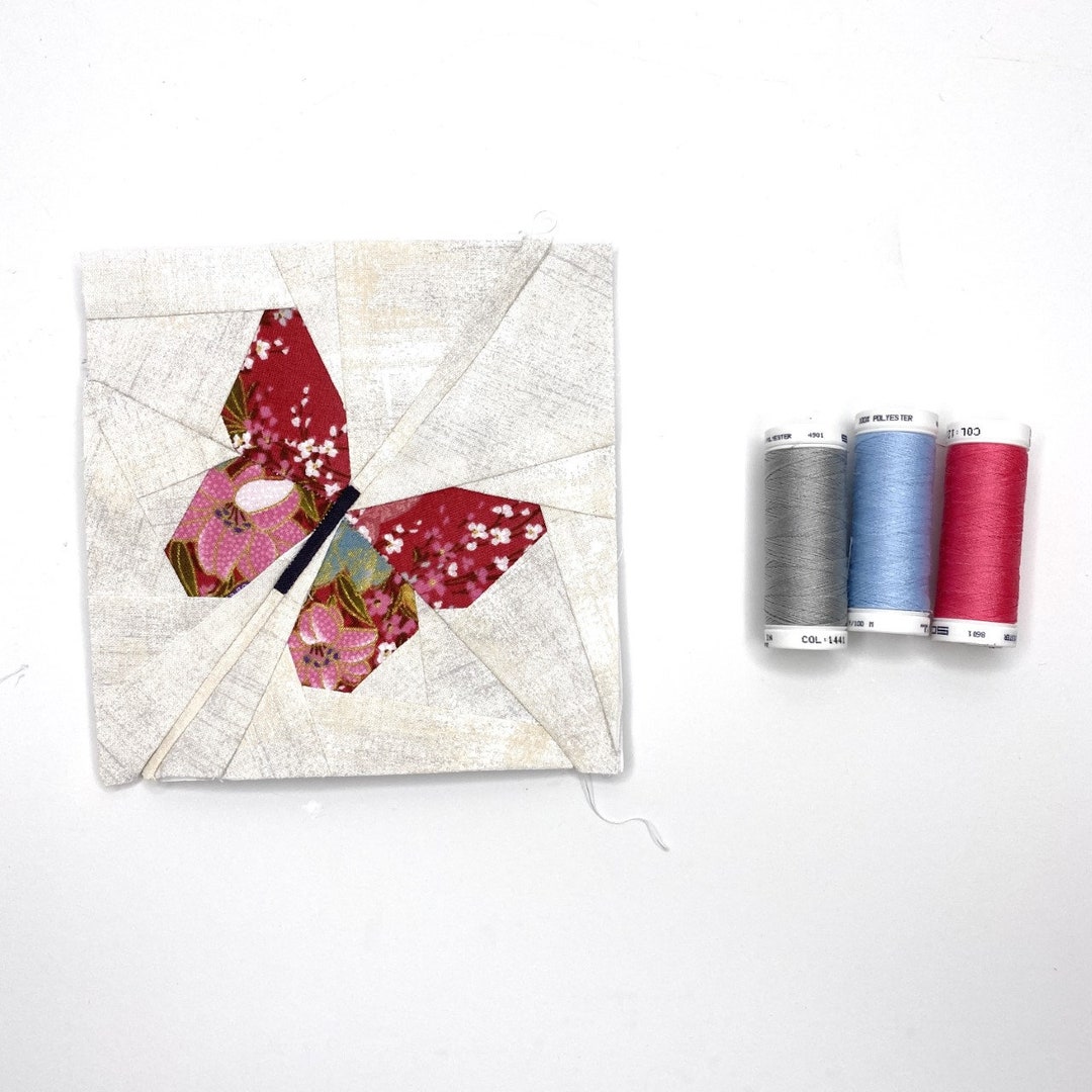 Butterfly Quilt Block Pattern - Etsy