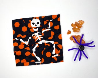 Skeleton Paper Pieced Quilt Block Pattern