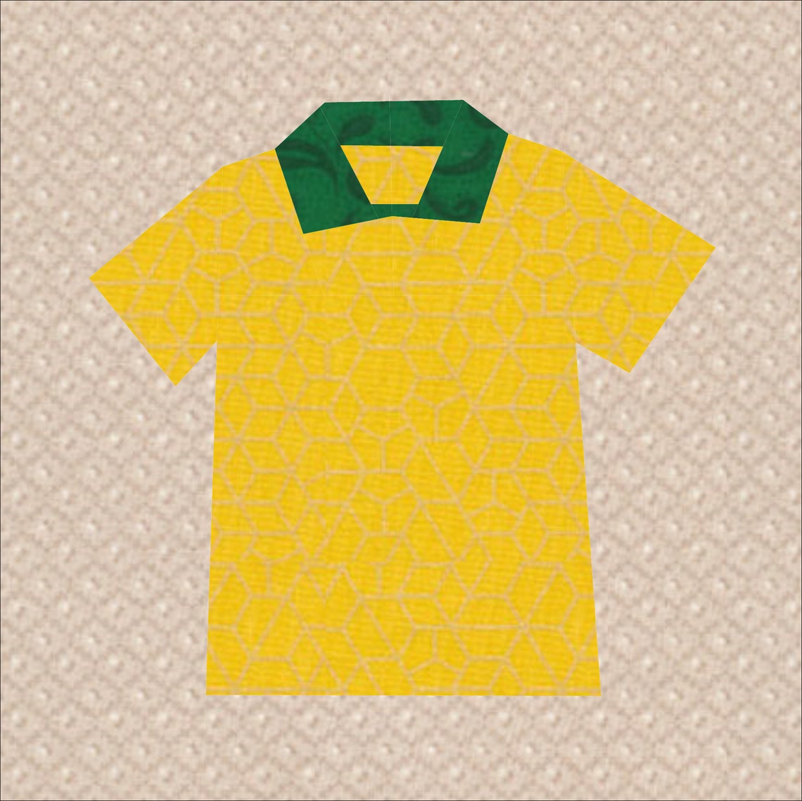 Rugby Jumper 9 Quilt Block Pattern - Etsy