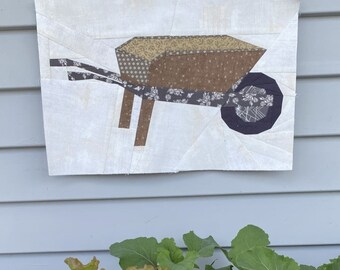 Wheelbarrow Mini Quilt Pattern