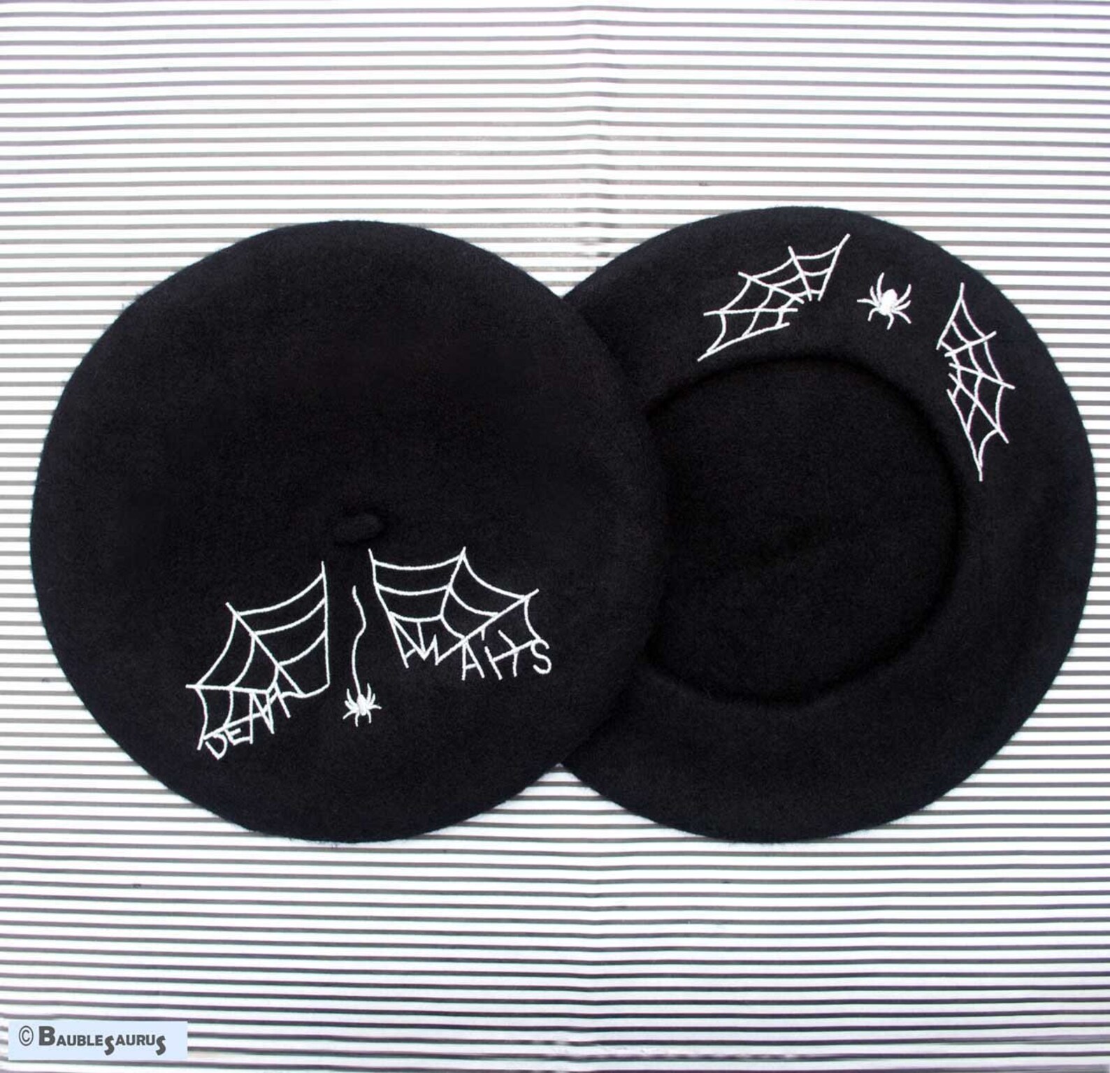 spider web beret