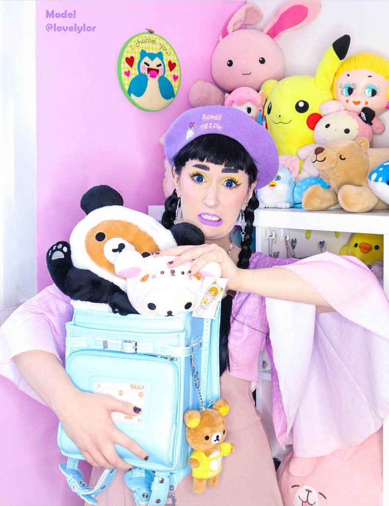 Kawaii Till I Die Beret Lavender Pastel Goth Cute Ghost with Etsy