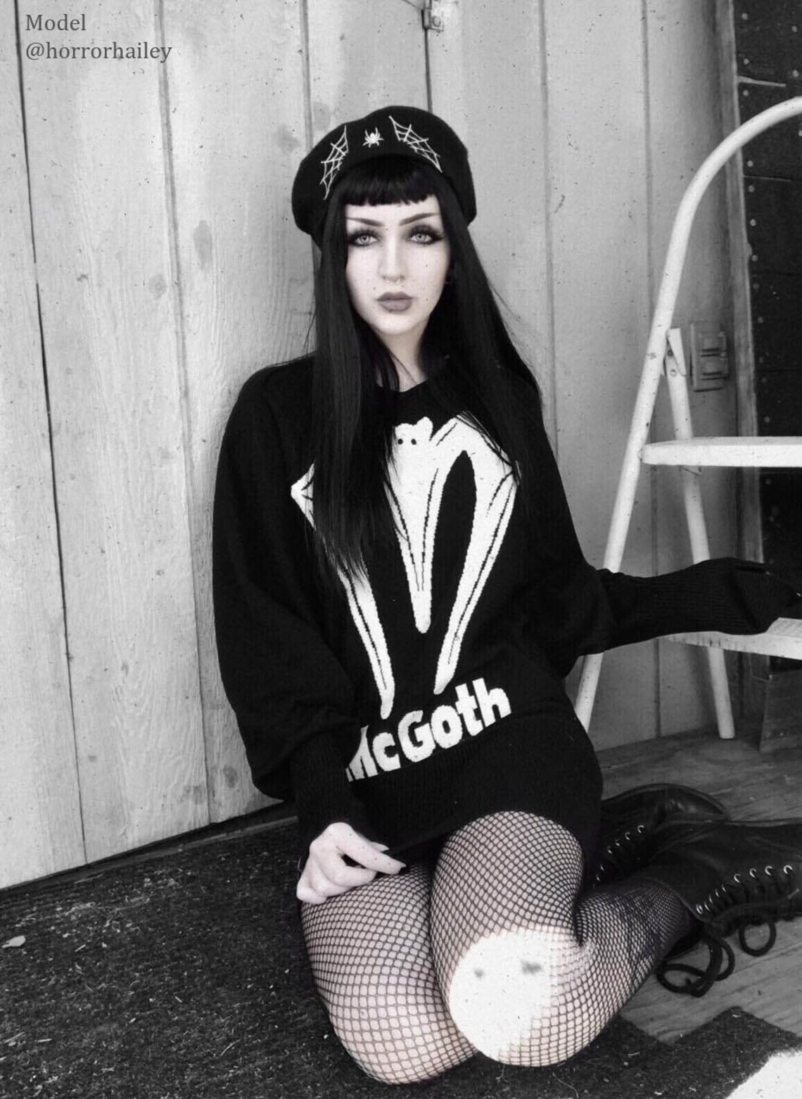 spider web beret