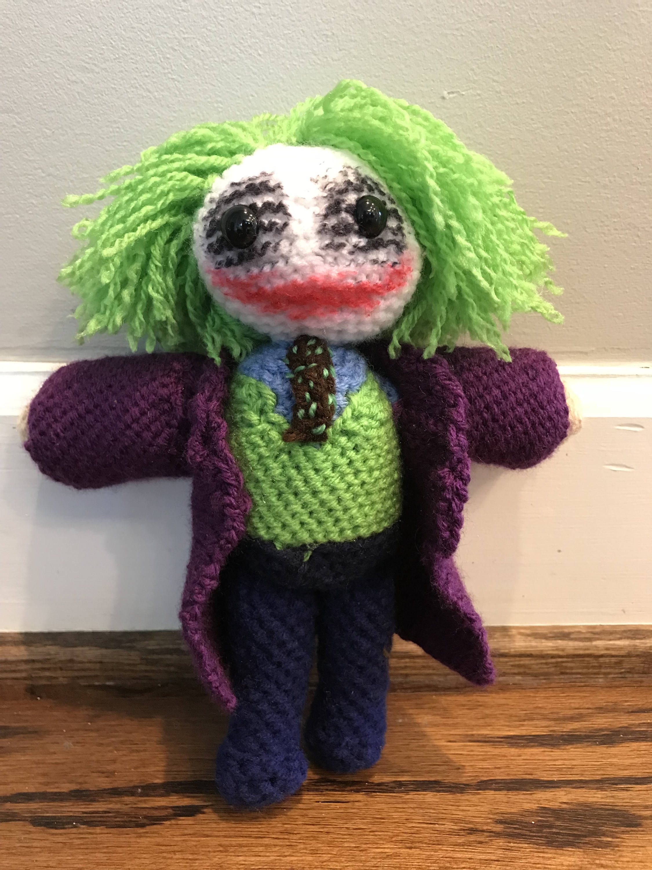 Joker Crochet Doll Batman Etsy