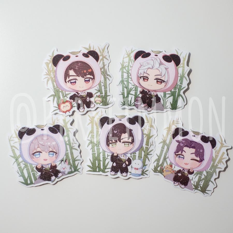 Love and Deepspace Panda Stickers