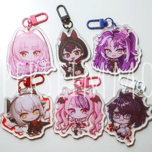 Vshojo Double Sided Keychains/Charms