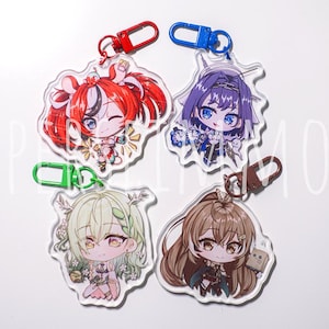 Vtuber Hololive Council Vtuber Keychain/Charm