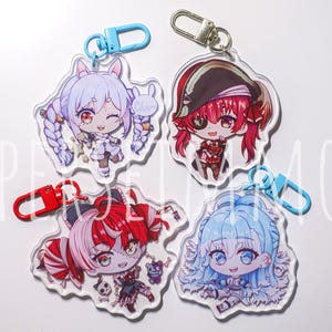Vtuber Hololive JP & id Keychain/charm