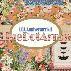 LineDotArrow Anniversary Kit-Special Edition- 20 pagine-download digitale istantaneo