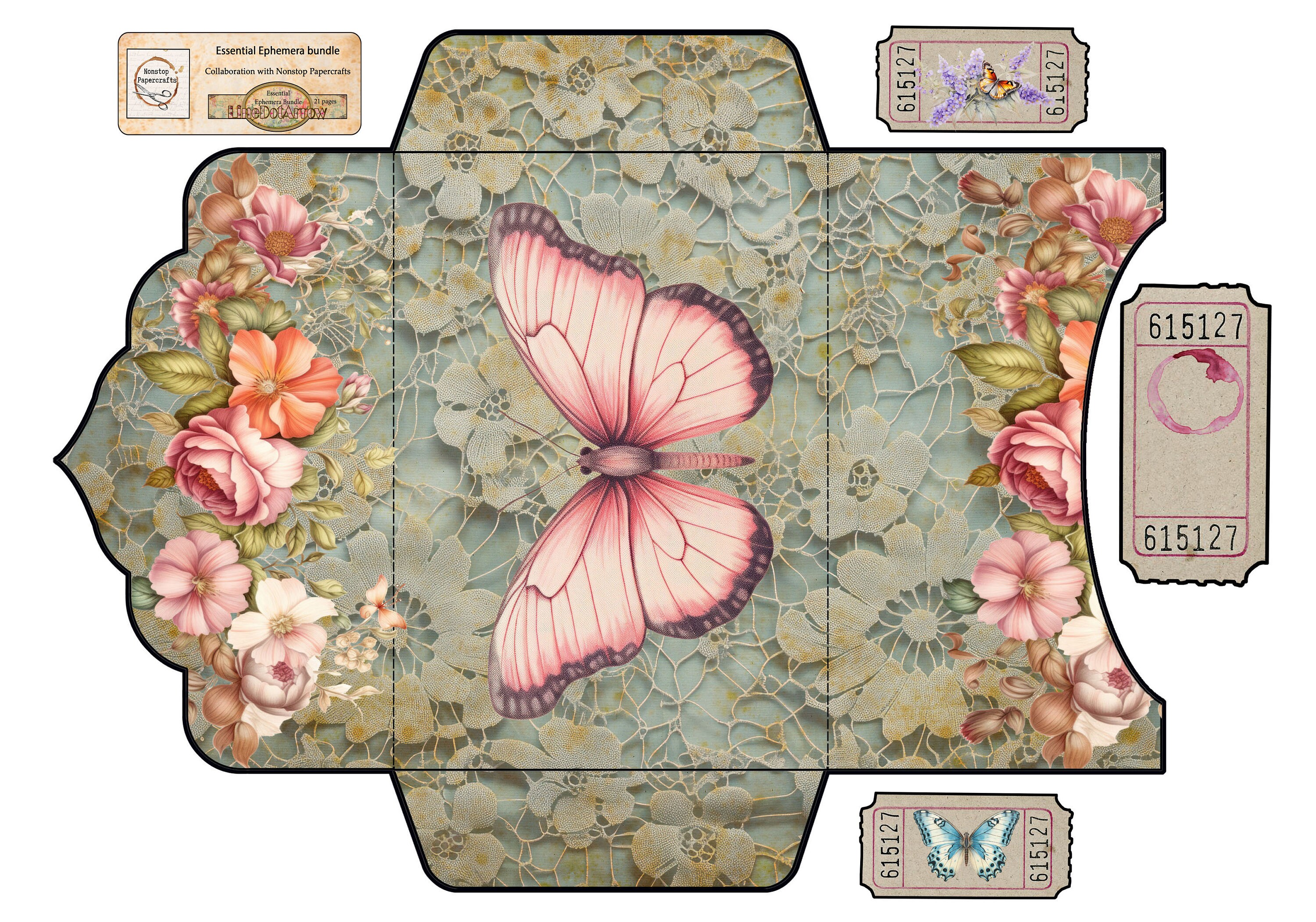 Essential Ephemera Bundle 21 Pages/instant Download Digital Item - Etsy