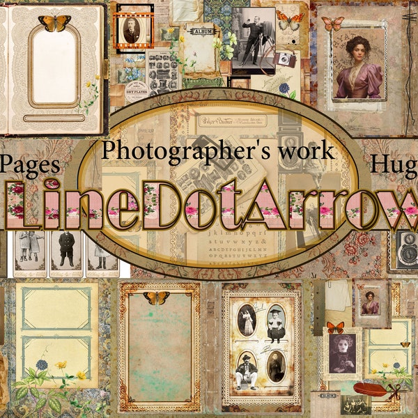 Photographer's Work Journal Kit - Pages, 25 PAGES/Instant Download