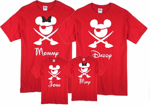 etsy disney pirate shirts