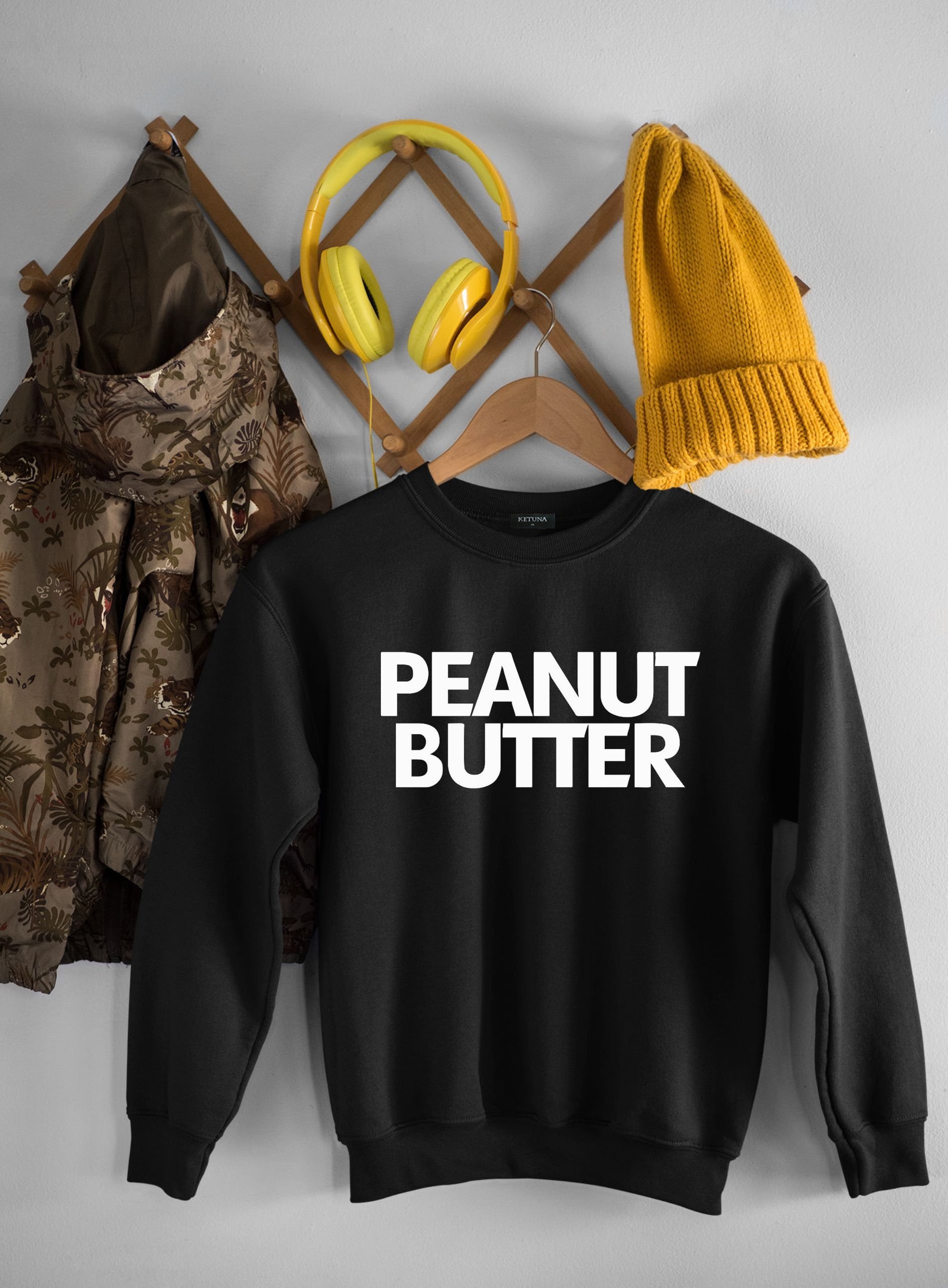 Peanut Butter Sweatshirt Peanut Butter hoodie Unisex Etsy