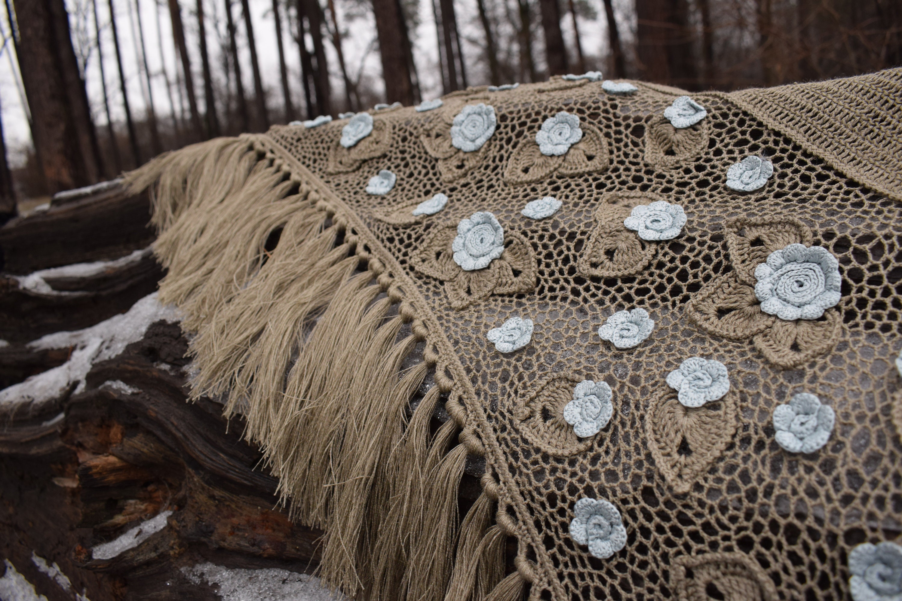 traditional irish shawl